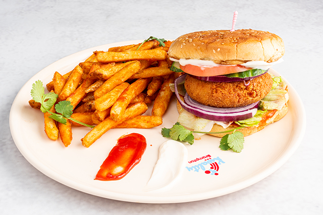 Aloo Tikki Burger