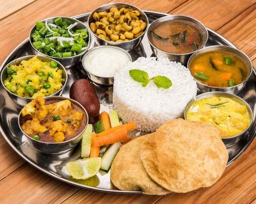 Vegetable Thali Combo Plate