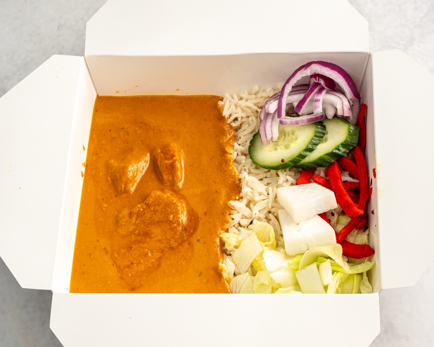 Chicken Tikka Masala Rice Bowl