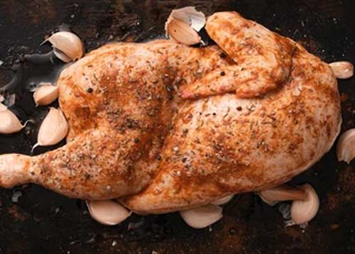 Half Chicken (uncooked)