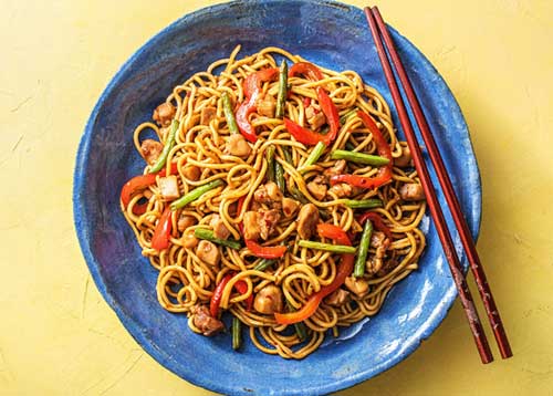 Chicken Chow Mein Noodles