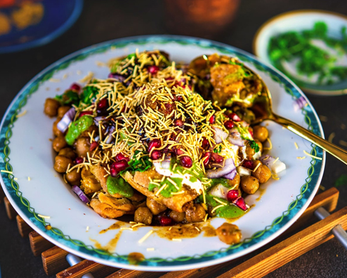 Samosa Channa/Chaat