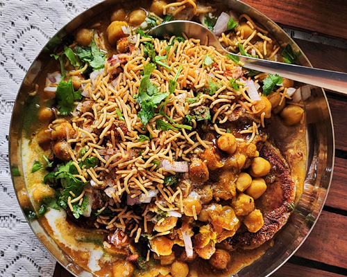 Aloo Tikki Channa/Chaat