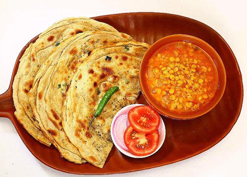 Dal Tadka (Med) & Tandoori Naan