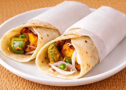 Paneer Tikka Wrap